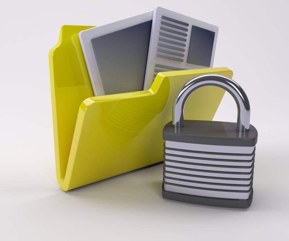 secure system for storing documents