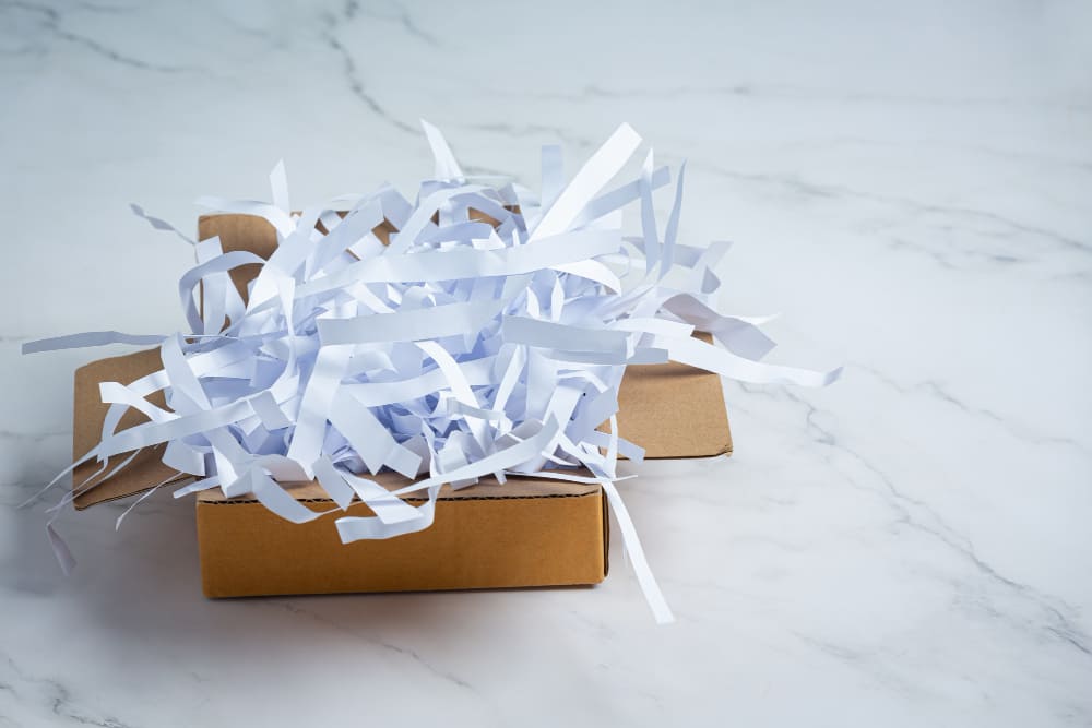 Importance for shredding business documents
