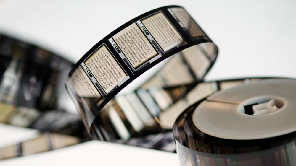 archives and microfilm digitization for digital storage