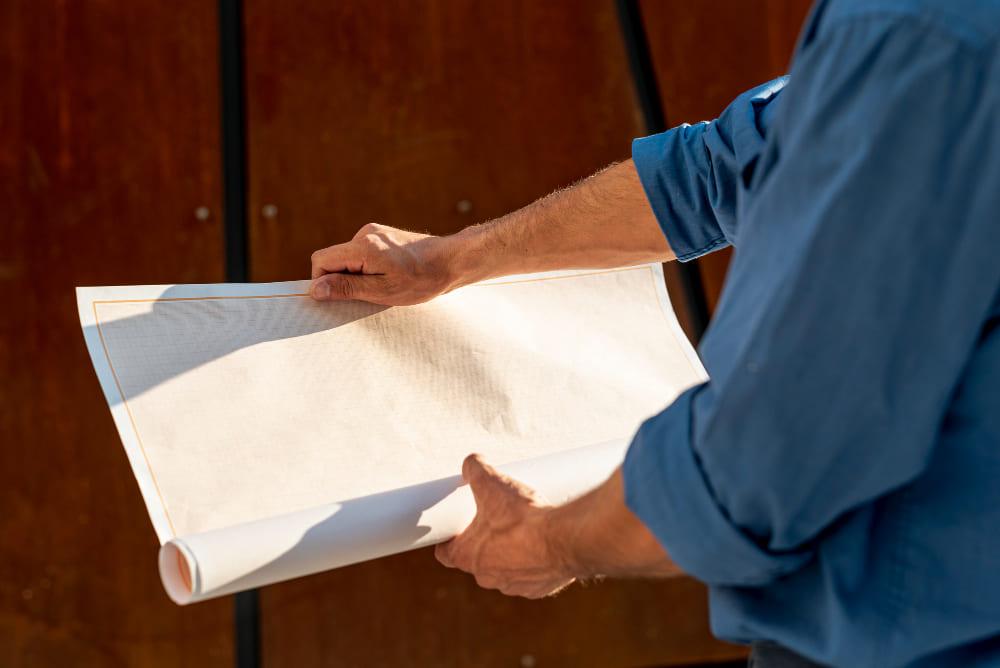 Large documents for scan and storage